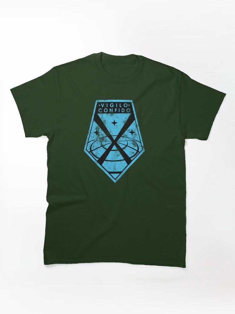 Acornia Mirror Worlds Xcom - Vigilo Confido Classic Unisex T-Shirt