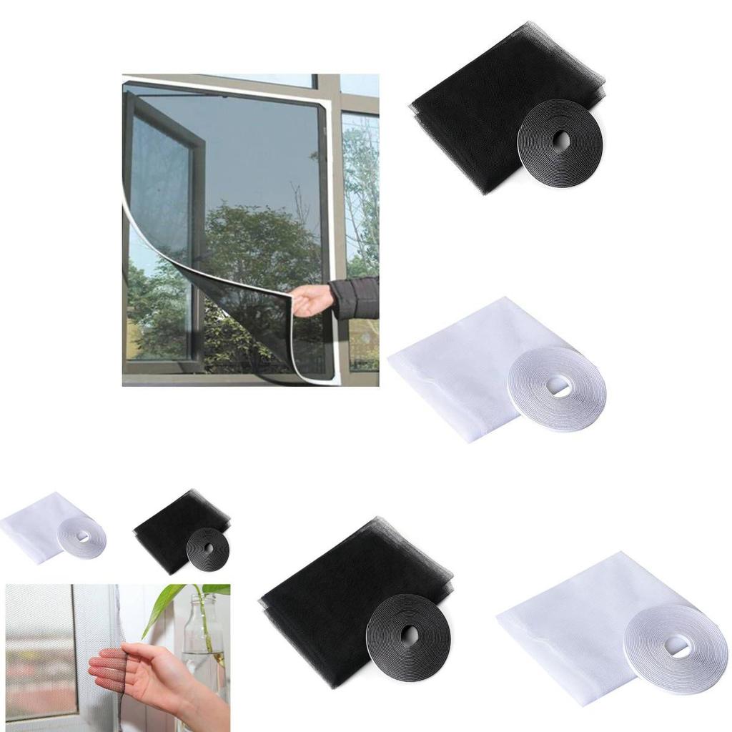 Selbstklebende DIY-Moskitonetze für Fenster halten Insekten draußen!