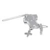 Drum Clamp Zinc Alloy Clip Drum Stand Sort Tool Reorganize Drum Clamp Silver Percussion Musical Instrument Parts & Accessories