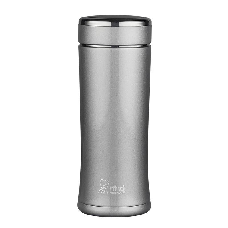 ZhiShi Double-Layer Glass Insulated Travel Mug