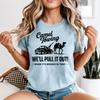 Funny Unisex T Shirt Camel Towing Wedged In Tight Joke Novelty Tee