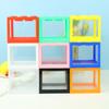 1Pc Home Block Fish Tank Fighting Fish Tank Small Desktop Mini Fish Tank Stackable Creative Design Aquarium