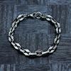 Titanium Steel Bracelet Wind Fashion Stainless Steel Men'S Bracelet Versatile Metal Hand Jewelry