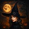 Baroque Halloween Witch Hat Folds Wizard Cap Casual Mesh Bow Witch Hat  Performance Props