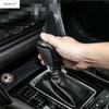 Gear Shift Knob Handle Decoration Cover Trim Carbon Fiber Style Accessories Interior Refit Kit For Mazda CX-3 CX3 2015 - 2024