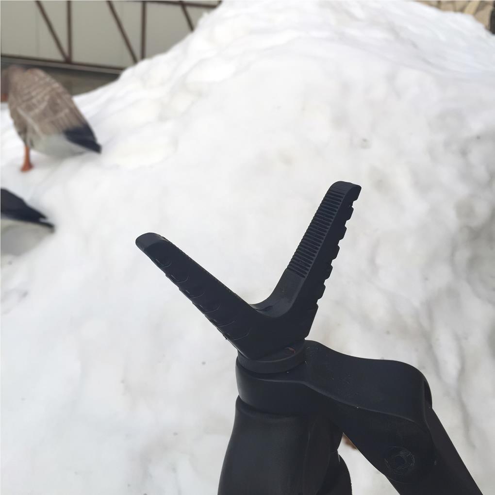 Outdoor Camera V Yoke Top Rest Mount Holder Bracket For Monopod Tripod Hunting Stick with 1/4 inch Thread Attachment For Hunting