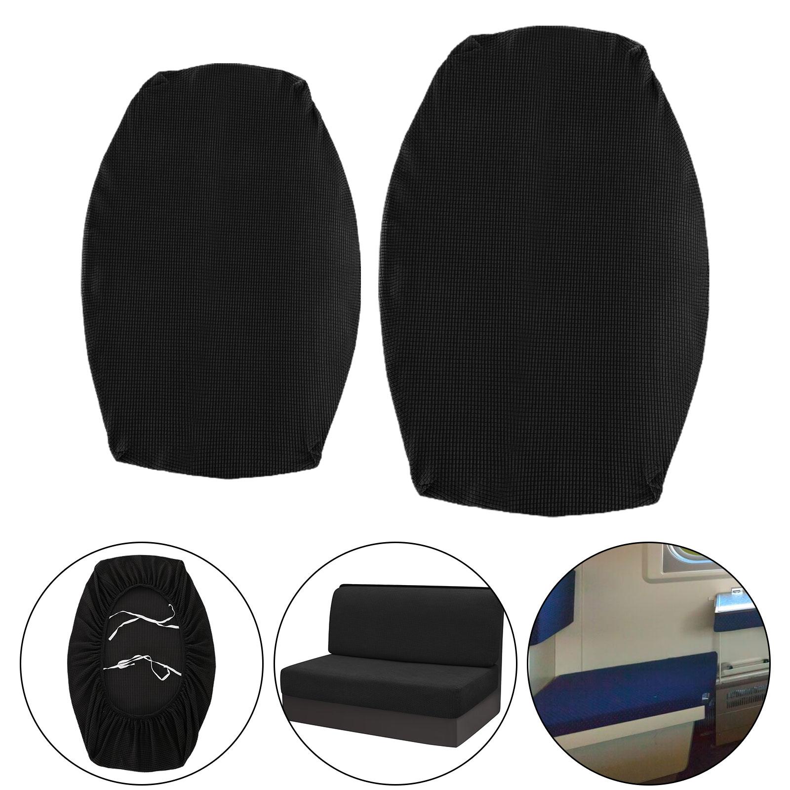 

Чехлы для подушек для обеденного уголка в автофургоне, легко надеваемые, растягивающиеся чехлы для диванов в автофургоне, чехлы для диванов в гостиной, скамейках в автофургоне, дома, спальнях чёрный