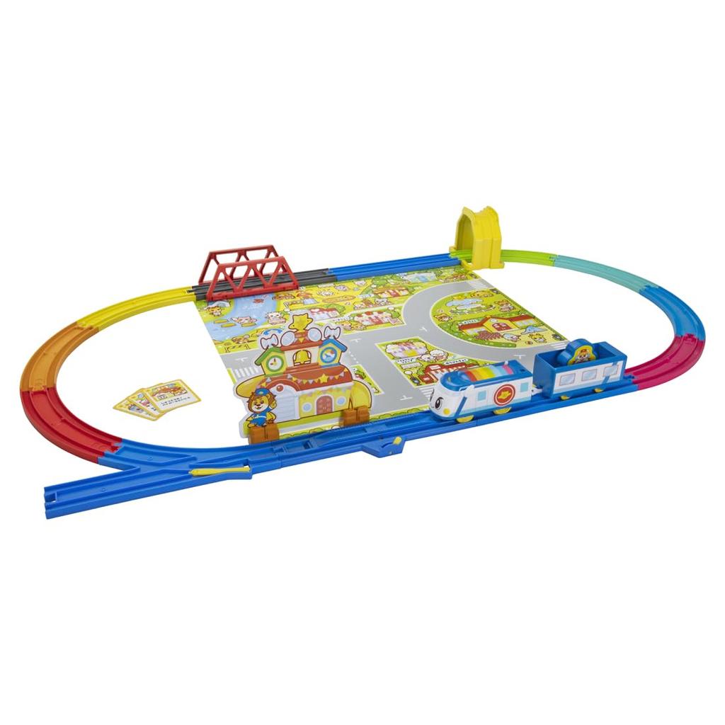 Takara Tomy Beakles Beakles with Plarail Gotton and Set Go! Go! Shuppatsu!