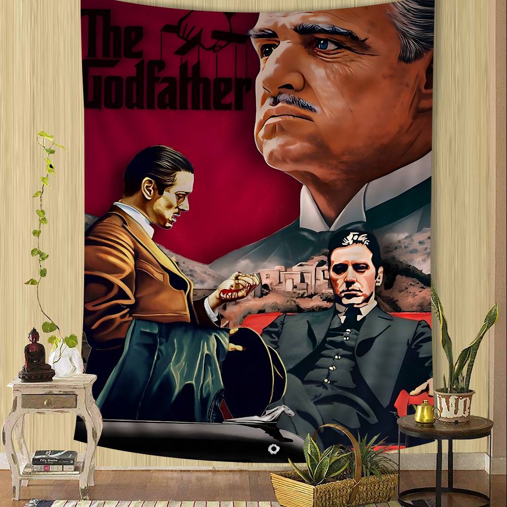 Classic Movie The Godfather Hippie Wall Hanging Tapestries Bohemian Wall Tapestries Mandala INS Home Decor