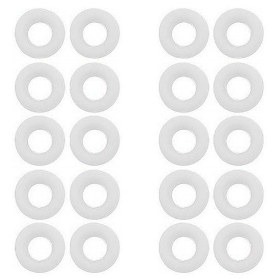 10 Pair Round Sports Anti-slip Soft Silicone Comfort Glasses Retainers Ear Hook