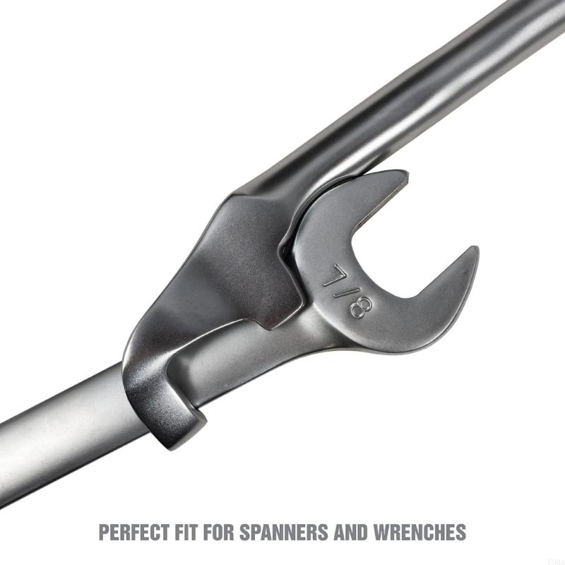 C90A Wrench Extender Tool Rod Wrench Extender Tool Wrench Extender Adapter Wrench Extension Torque Tool for Breaker Rod