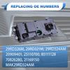 A/C Heater Climate Control Pannel Air Condition Module for Mack CHU612 CHU613 2008-2018 25110700 70826280 8+16pins