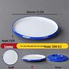 Melamine Nordic Style Cold Dish & Stir-fry Plate for Restaurants and Hotels