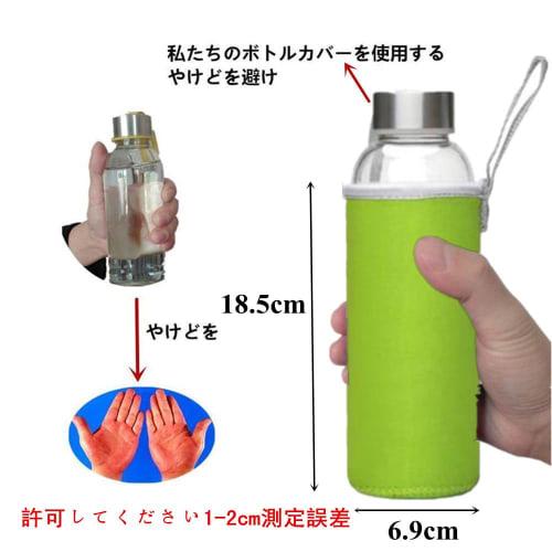Lawnspet Water Bottle Covers, 500ml Bottle Covers, 600ml Plastic Bottle Covers, 500ml Water Bottle Covers, 550ml Bottle Holders, Insulated Neoprene Wa