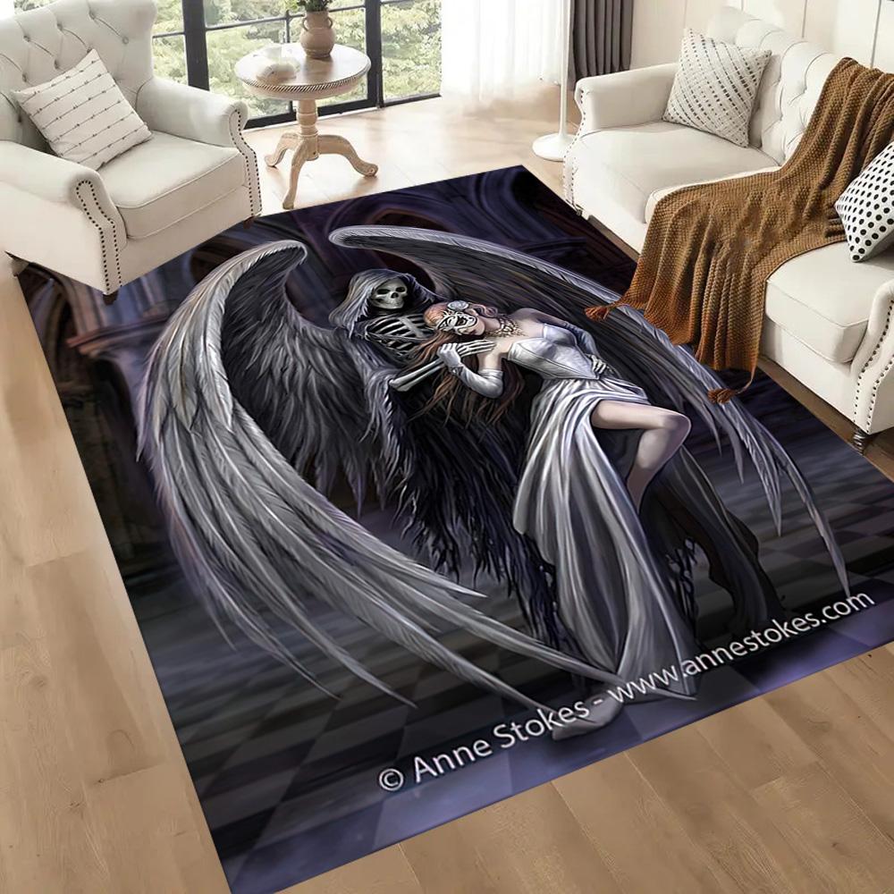 Gothic Style Carpet Perfect for Outdoor Study Room Dormitory Game Room Anti-slip Rug Office Home Decor Birthday/Christmas Gift