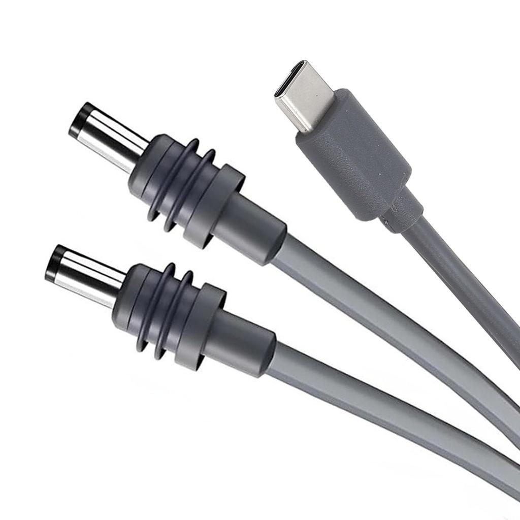 Mini Cable, Starlink Mini USB C To DC Power Cable Cord, DC To DC Power Cable, 2 In 1 USB Type C and DC Input, Compatible with 65W+ PD Power, IP68