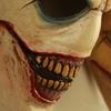 Halloweenská obličejová maska klauna Univerzální velikost Role-playing Cosplay Obličejová maska Pokrývka hlavy Hororová tematická párty rekvizity