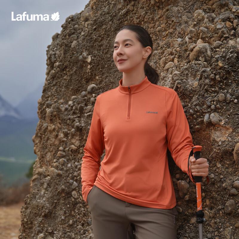 Lafuma Women's Half-Zip Long Sleeve Outdoor T-Shirt