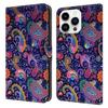 For iPhone 16 Pro Max Wallet Case Pattern Printing Stand Leather Flip Phone Cover
