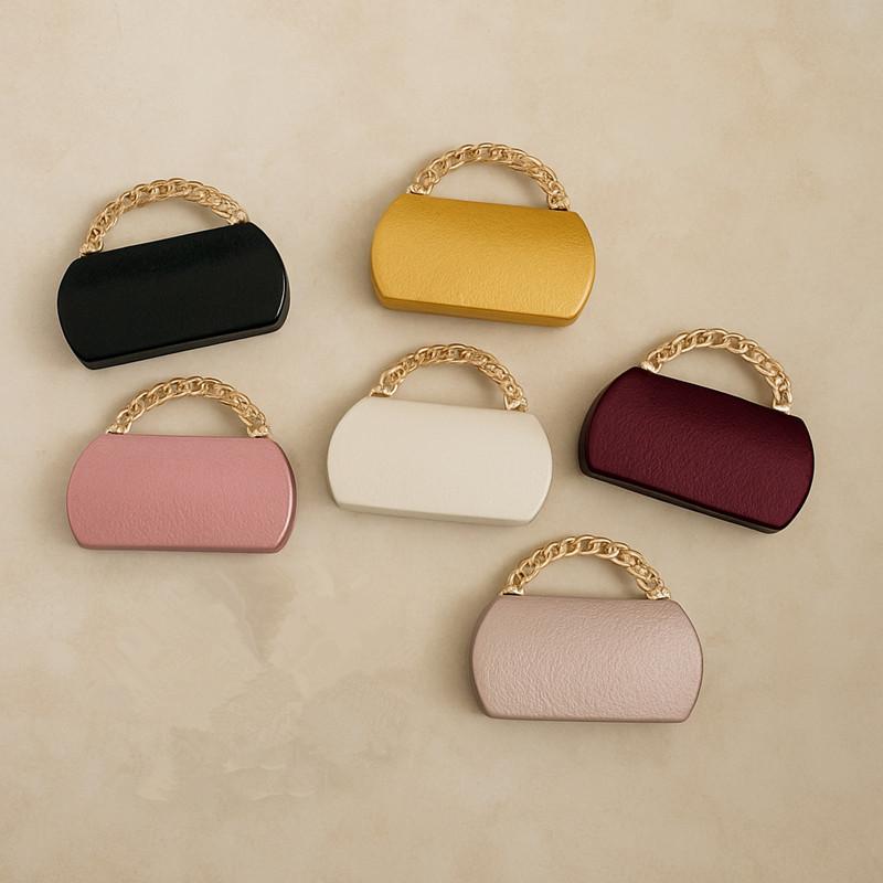 2025 Neues Mode Design Damen Übertrieben Große Eisenkette Abend-Clutch-Tasche High-End Party-Handtasche Dame Bankett Crossbody-Tasche