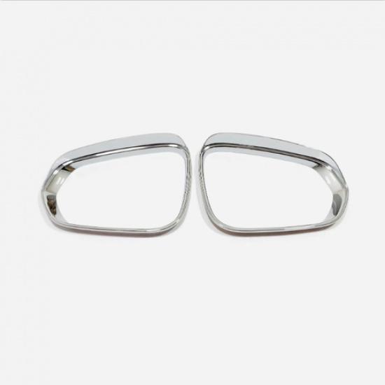 For Toyota Corolla Cross   Chrome Rearview Mirror Rain Eyebrow Cover