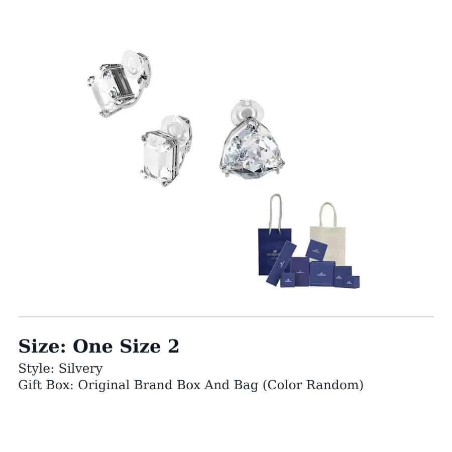 Swarovski Millenia Clip On Earrings Women's 5602413