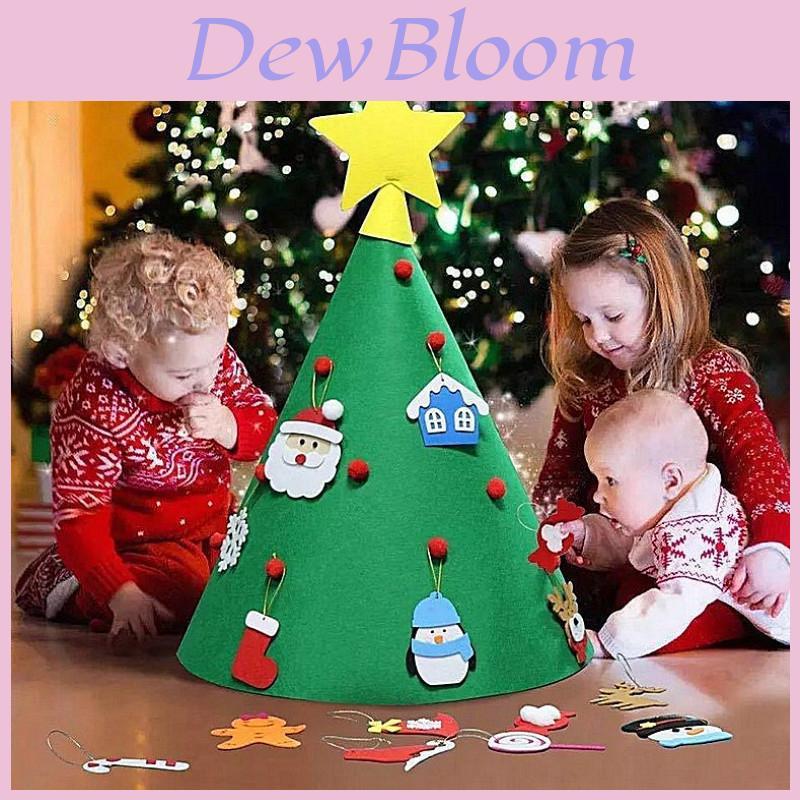 Delightful Diy 3d Cone Felt Christmas Tree Perfect For Kids Toddler Home Decor