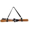 Adjustable Leather Ski and Snowboard Bindings with Hand-Held Straps