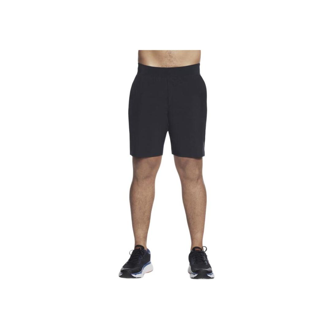 Skechers Apparel Movement Simple Solid Color Comfortable Five-Point Casual Shorts Men shorts Black M01SH18B-BLK L