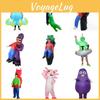 Fun Inflatable Costume For Halloween Featuring Alien And Santa Claus Designs For Adults
