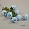 7-Head Silk Peony Artificial Flower Arrangement for Living Room Decoration and Wedding