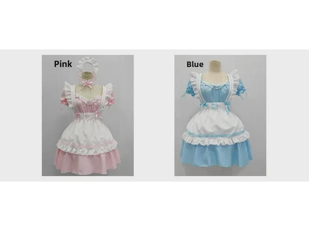Japanese Lolita Maid Costume: Cute Student Cosplay Dress for Women