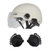Paar Motorradhelm Feste Große Lochschnalle Spiegelhalter Linsenbasis Zubehör Erwachsene Kinder Helmschrauben