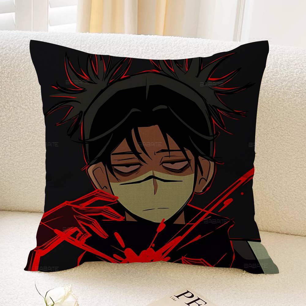 Choso Jujutsu Kaisen Anime Maple Design Cushion Cover Happy Autumn Harvest decor Holiday Decorati Pillow Cover