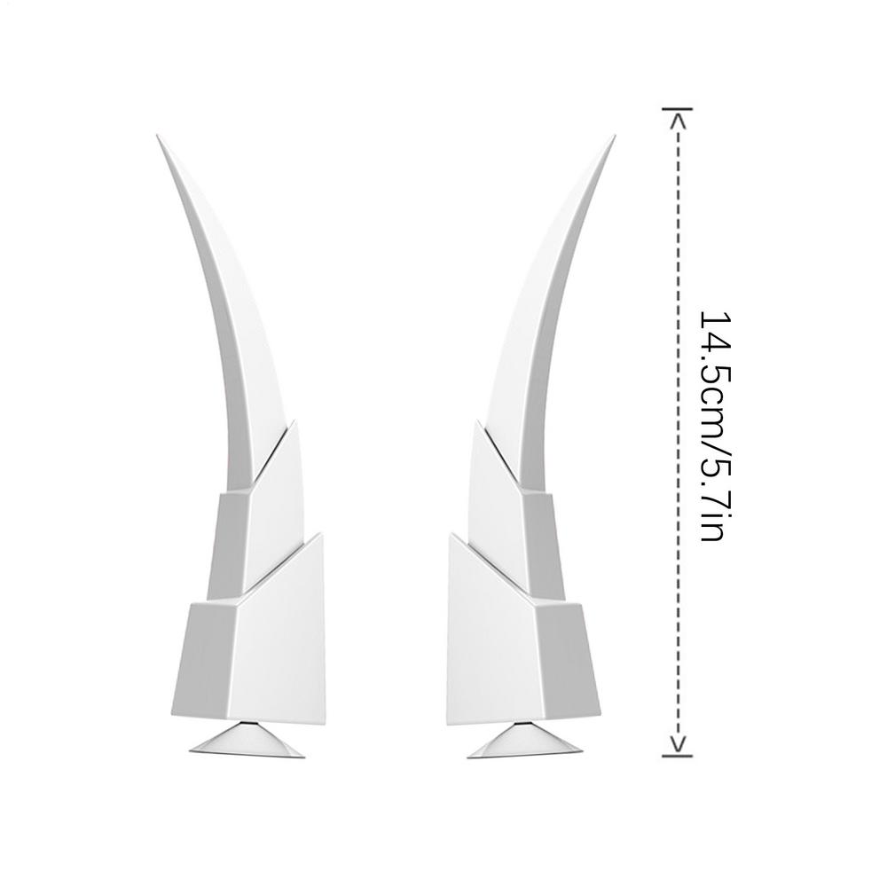 For Skateboarding Motorcycle Helmet Horns Helmet Attachment Horns Decoration Stable And Eye-Catching Ornament For Motorcycle