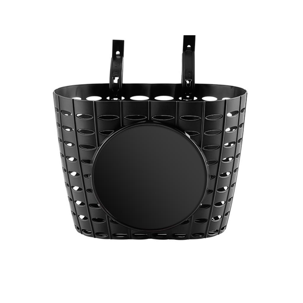 Children Bike Front Basket Bicycle Handlebar Storage Basket Front Mounted Carrier for Kids Bikes and Scooters Universal Riding Accessory