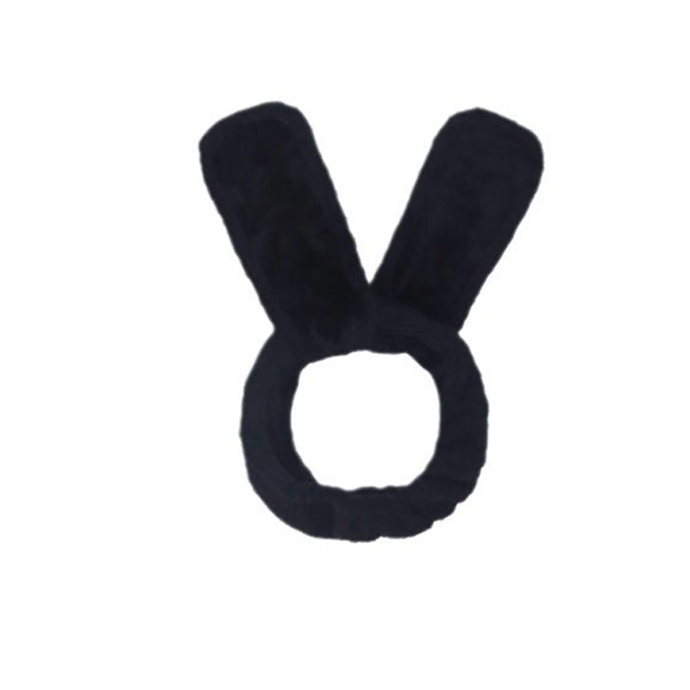 

Headband Rabbit Ears Curling Hair Cute Curling Hair Device Hairdressing Hair Strap Non Heat Natural Curling Rod чёрный