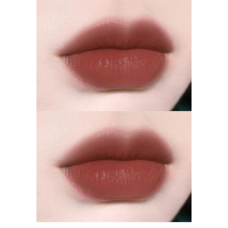 VIBELY transparentní stříbrná matná sametová rtěnka pigmentovaná voděodolná rtěnka Small Ice Cube Shape Lip Makeup Lipstick