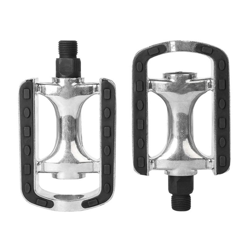 

Aluminum Alloy Bicycles Pedals Nonslip Wide Flat Pedals Reflective Sheet Safety Cycling Platform Pedals for Road Bike 1