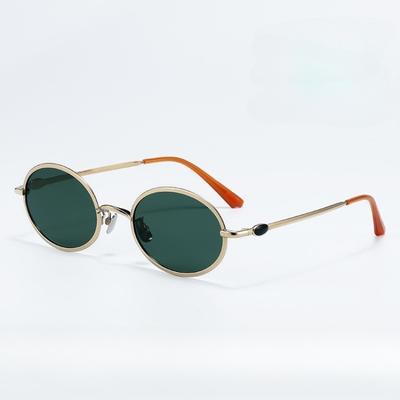 New Fashion Ellipse Alloy Men Sunglasses UV Protection Business Driving Polarized Women SUN GLASSES Support Prescription Lenses
