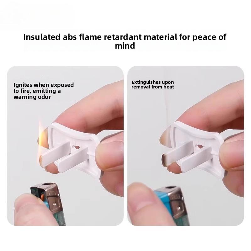 Child Electric Shock-Proof Socket Covers, Baby Power Outlet Safety Plugs, Extension Switch Protectors for Home Safety