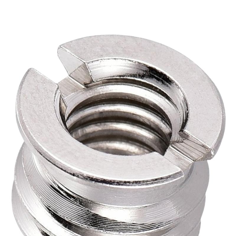 Heavy Duty Metal Thread Converters Screw for Photography Equipment Tripods Quick Release Design Compact Camera Accessory