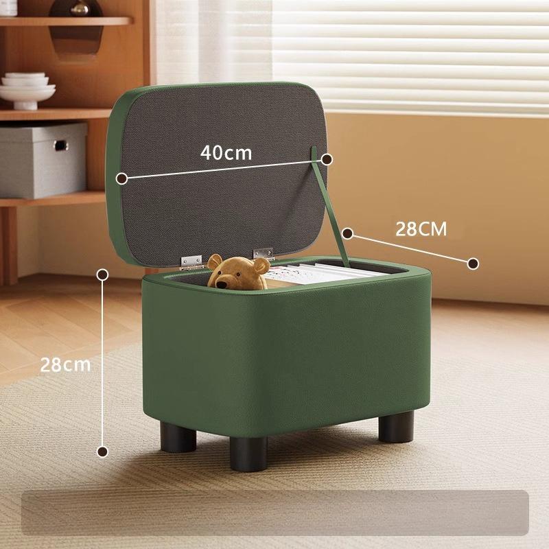 Multi Functional Stool Shoe Changing Chair Simple Modern Storage Stool Multifunctional Living Room Coffee Table Sofa Footstool