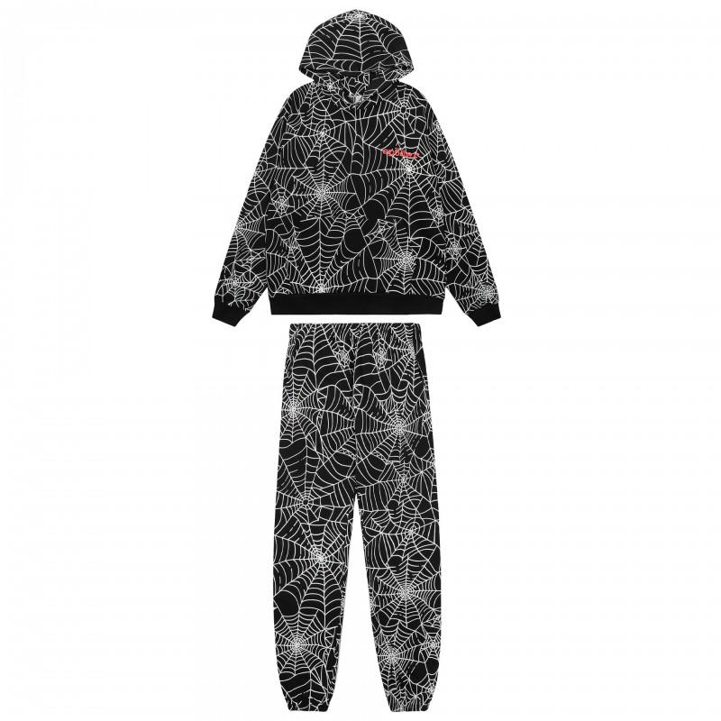 2026 Set Tuta con Felpa Senza Cappuccio in Cotone Leggero e Pantaloni Jogger Uomo Donna Streetwear Casual