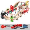 100-piece Elevated Railway Track with Electric Train Head