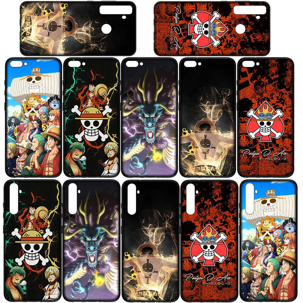 Pro Samsung Galaxy S25 S24 S23 S22 Ultra FE Plus A17 A37 A57 A56 A55 A06 A16 A15 A36 A26 A35 A05 A25 A54 A34 Pouzdro Tapeta Ace One Piece Luffy Kryt