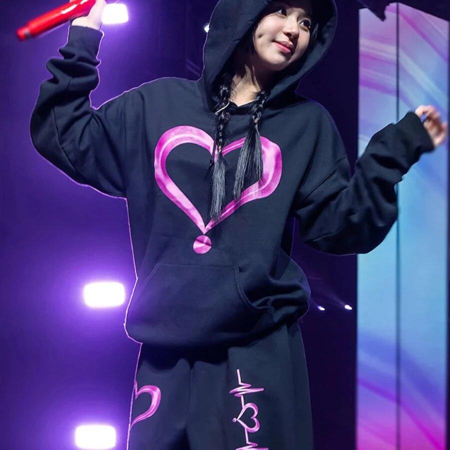 

Twice Hoodies Momo Mina Tzuyu Sana Same Sportsuits Korean Fashion Loose Sweatshirt Unisex Women Hoodie Kpop Streetwear Y2k Clothes