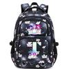 Animation Cartoon Letter Printing Large Capacity Shoulder Bag Lightweight Primary And Secondary School Students Leisure Schoolbag