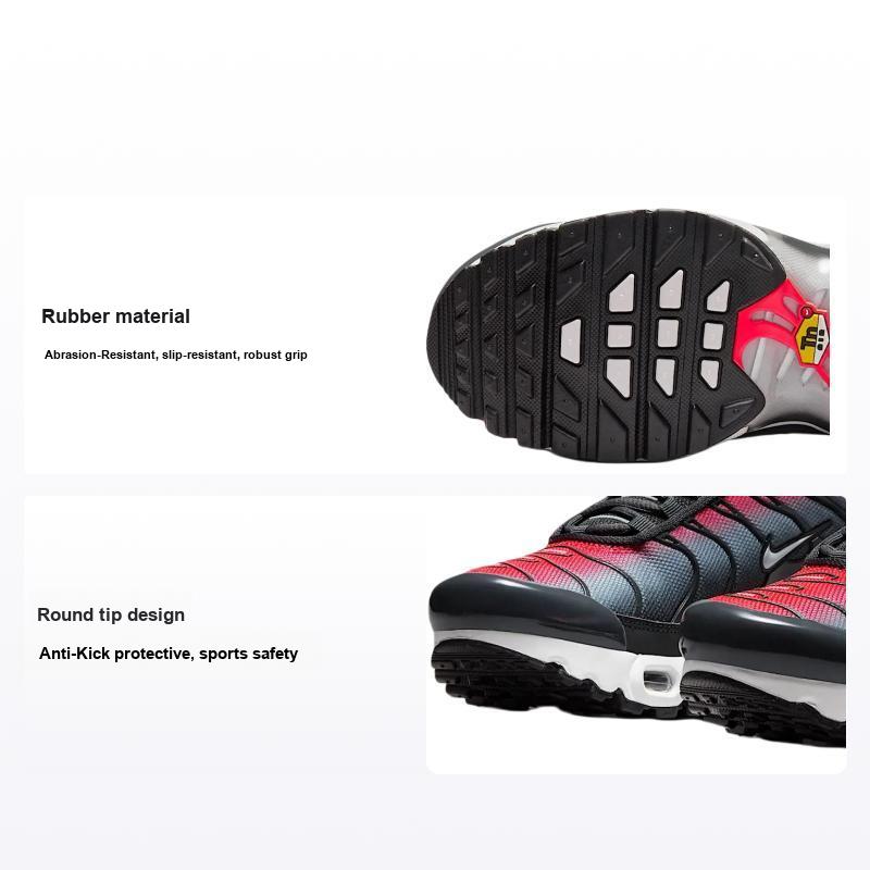 Nike Air Max Plus Gs Bright Crimson Anthracite Kinder Sneaker Rot Wolfsgrau Weiß CD0609-604 38.5