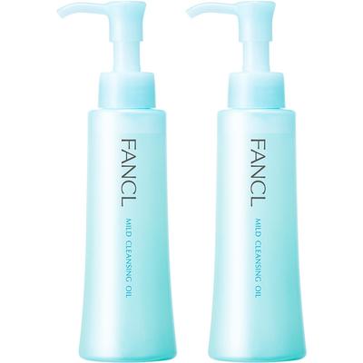 Mild Cleansing Oil Set (2x120mL) - Makeup Remover & Pore Care, Safe for Eyelash Extensions, Additive-Free